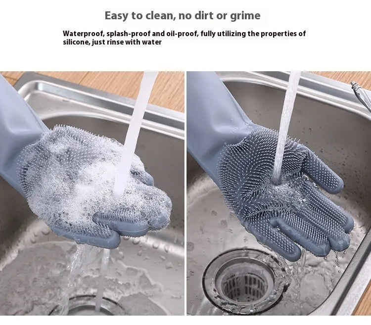 Silicone Dishwashing Magic Gloves