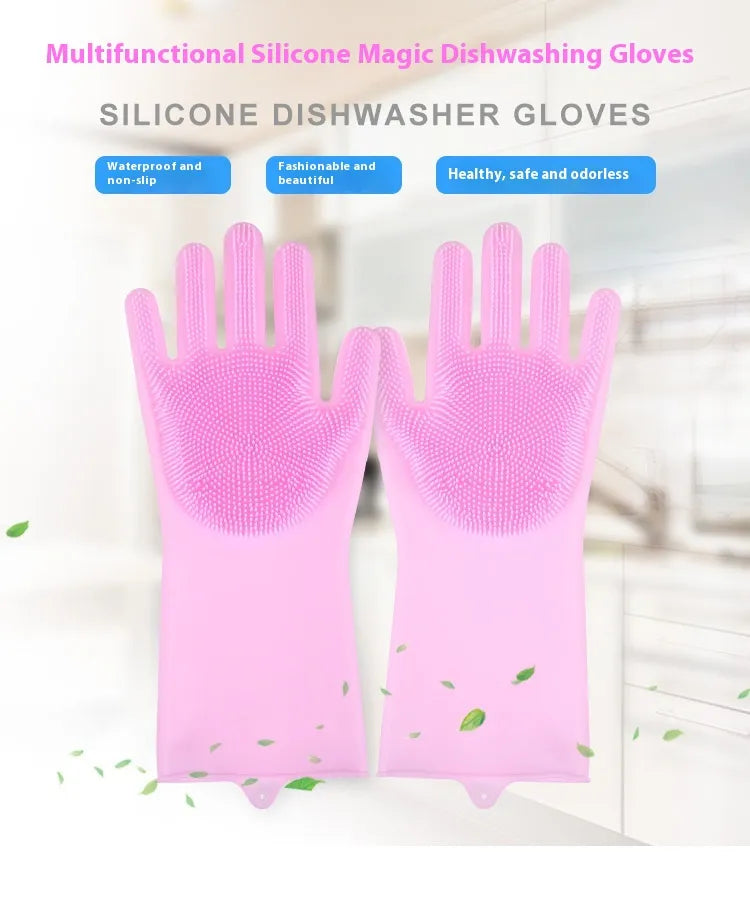 Silicone Dishwashing Magic Gloves