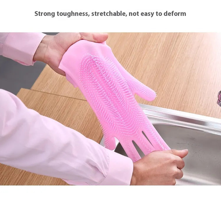 Silicone Dishwashing Magic Gloves