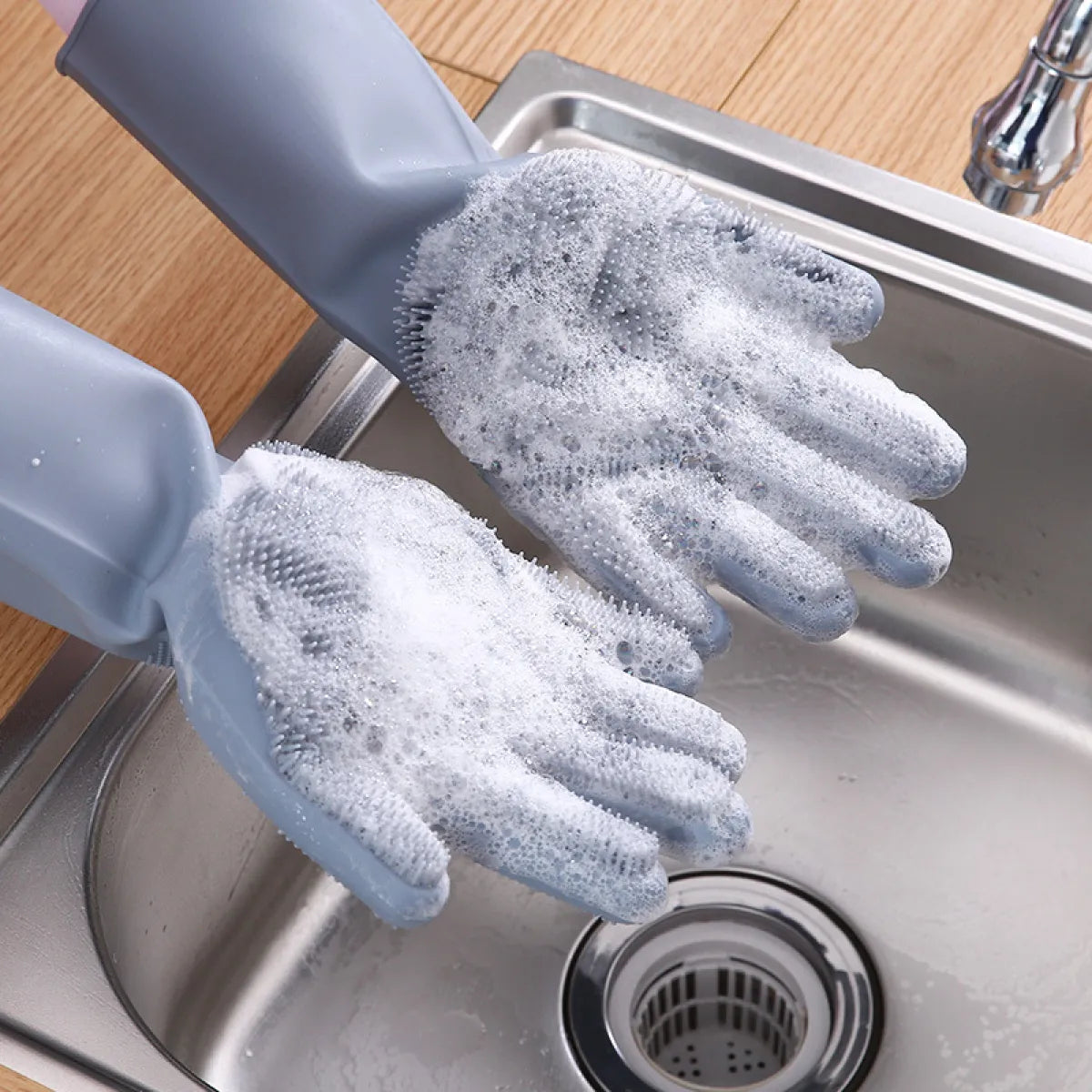 Silicone Dishwashing Magic Gloves