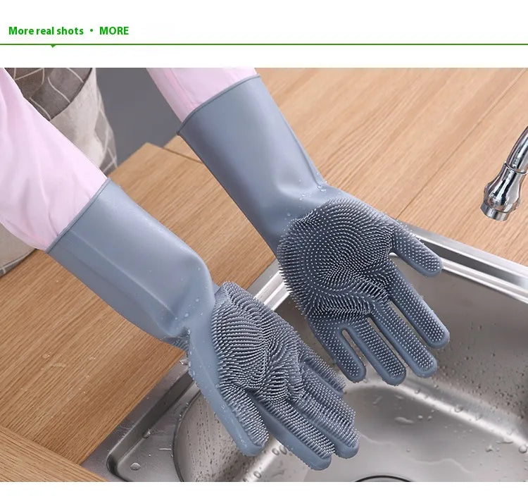 Silicone Dishwashing Magic Gloves